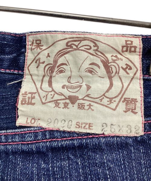 EVISU（エヴィス）EVISU (エビス) デニムパンツ インディゴ サイズ:25の古着・服飾アイテム