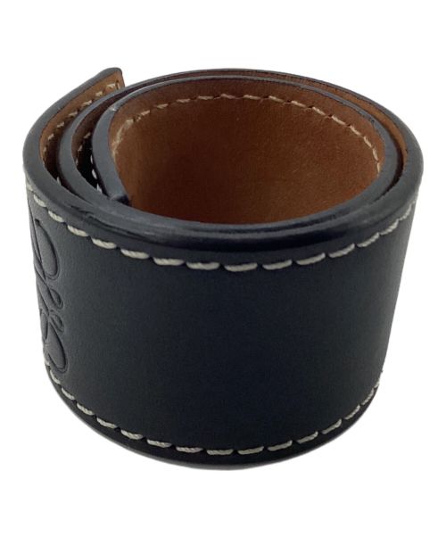 LOEWE（ロエベ）LOEWE (ロエベ) スモールスラップブレスレット ブラックの古着・服飾アイテム