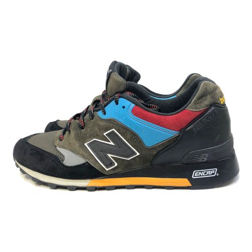NEW BALANCE（ニューバランス）NEW BALANCE (ニューバランス) スニーカー ブラック×カーキ サイズ:26の古着・服飾アイテム