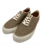 45Rフォーティファイブ・アール）の古着「シャンブレーダックのデッキシューズ」｜ブラウン×ホワイト