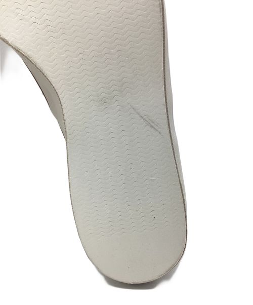 45R（フォーティファイブ・アール）45R (フォーティーファイブアール) シャンブレーダックのデッキシューズ ブラウン×ホワイト サイズ:1の古着・服飾アイテム