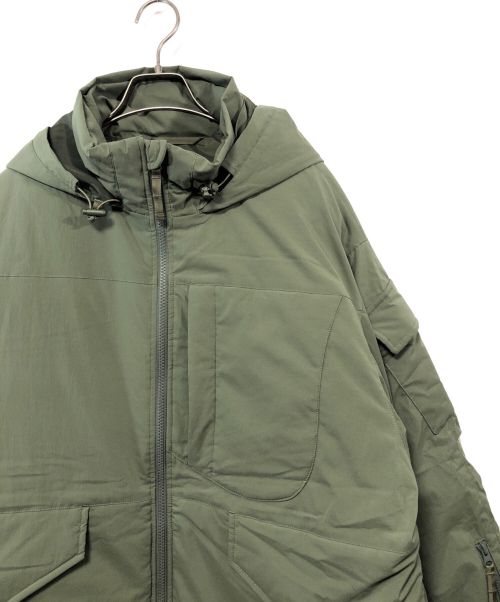 DAIWA（ダイワ）DAIWA (ダイワ) TECH PADDING MIL JACKET カーキ サイズ:Mの古着・服飾アイテム