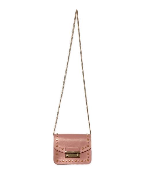 FURLA（フルラ）FURLA (フルラ) ミニチェーンショルダーバッグ ピンクの古着・服飾アイテム