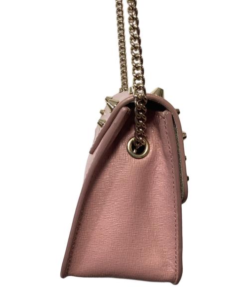 FURLA（フルラ）FURLA (フルラ) ミニチェーンショルダーバッグ ピンクの古着・服飾アイテム