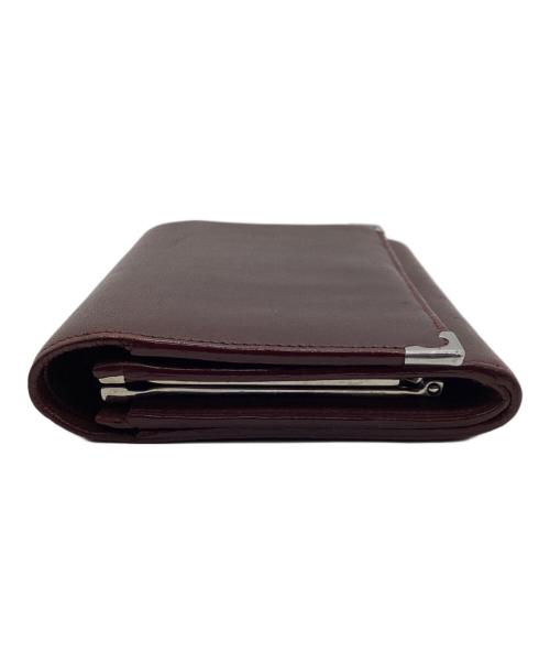 Cartier（カルティエ）Cartier (カルティエ) 2つ折り財布 ボルドーの古着・服飾アイテム