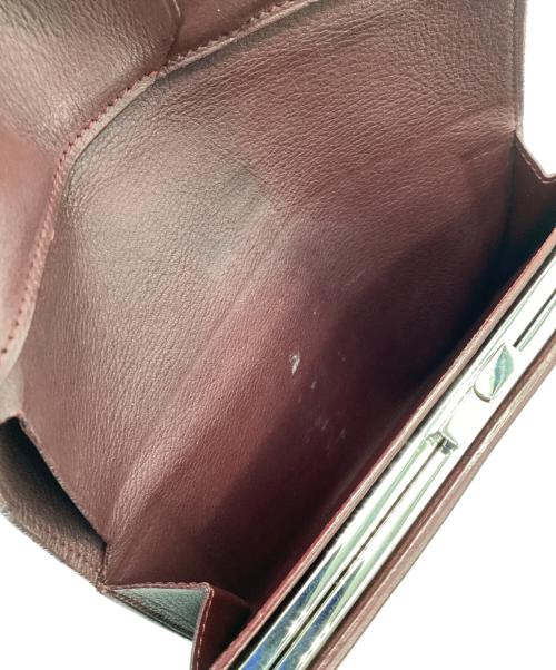 Cartier（カルティエ）Cartier (カルティエ) 2つ折り財布 ボルドーの古着・服飾アイテム