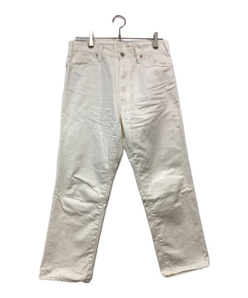 45R（フォーティファイブ・アール）45R (フォーティーファイブアール) ライ麦デニムのクロスビー5 ホワイト サイズ:33の古着・服飾アイテム
