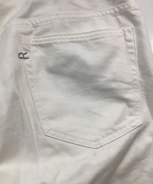 45R（フォーティファイブ・アール）45R (フォーティーファイブアール) ライ麦デニムのクロスビー5 ホワイト サイズ:33の古着・服飾アイテム