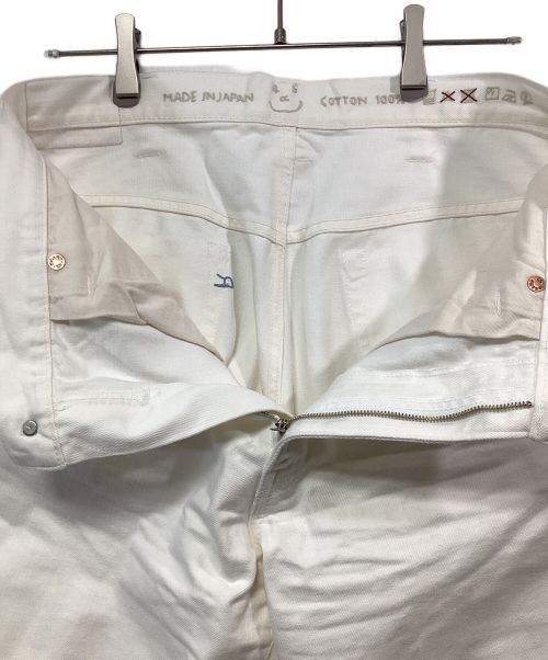 45R（フォーティファイブ・アール）45R (フォーティーファイブアール) ライ麦デニムのクロスビー5 ホワイト サイズ:33の古着・服飾アイテム