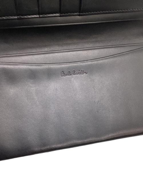 PAUL SMITH（ポールスミス）PAUL SMITH (ポールスミス) 長財布 ブラックの古着・服飾アイテム