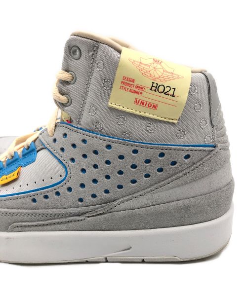 NIKE（ナイキ）NIKE (ナイキ) UNION (ユニオン) AIR JORDAN 2 RETRO SP グレー サイズ:US8.5の古着・服飾アイテム