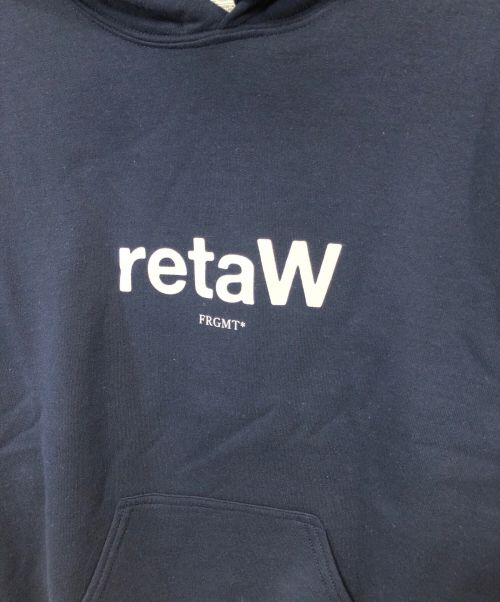 retaW（リトゥ）retaW (リトゥ) パーカー ネイビー サイズ:Mの古着・服飾アイテム
