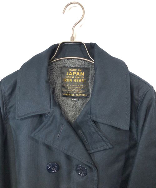 IRON HEART（アイアンハート）IRON HEART (アイアンハート) ウィップコードPコート ネイビー サイズ:XSの古着・服飾アイテム