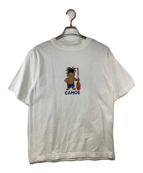 45R（フォーティファイブ・アール）45R (フォーティファイブ・アール) プリントTシャツ ホワイト サイズ:3の古着・服飾アイテム