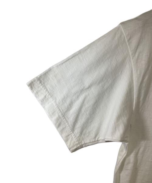 45R（フォーティファイブ・アール）45R (フォーティファイブ・アール) プリントTシャツ ホワイト サイズ:3の古着・服飾アイテム