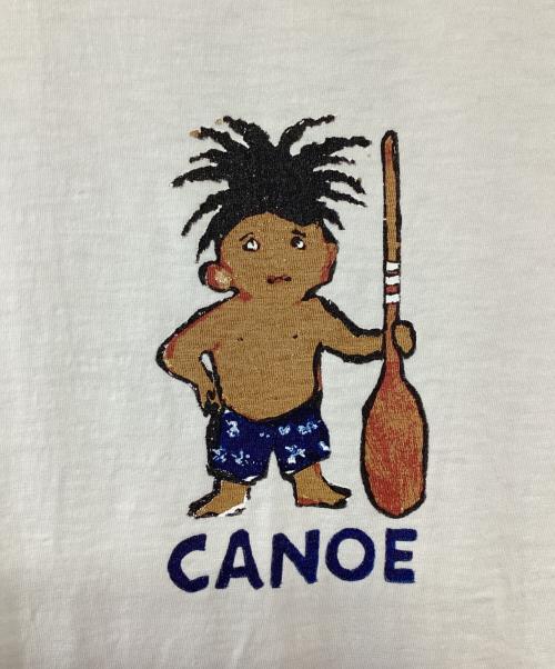 45R（フォーティファイブ・アール）45R (フォーティファイブ・アール) プリントTシャツ ホワイト サイズ:3の古着・服飾アイテム