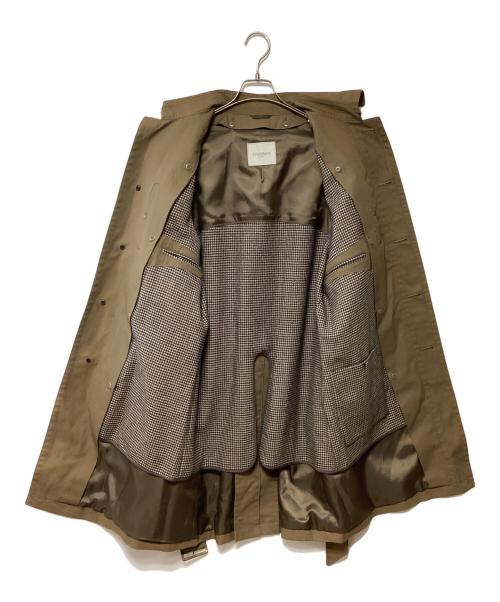 D'URBAN（ダーバン）D'URBAN (ダーバン) ライナー付コート ベージュ サイズ:LLの古着・服飾アイテム