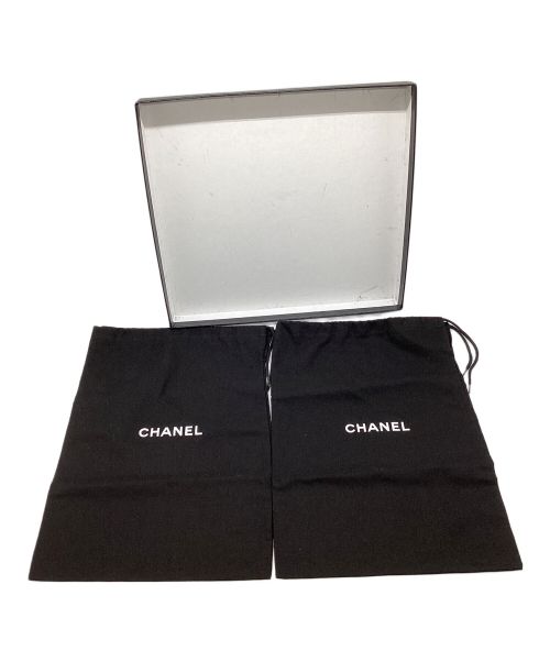 CHANEL（シャネル）CHANEL (シャネル) ココマーク アンクルサンダル ブラック サイズ:38Cの古着・服飾アイテム