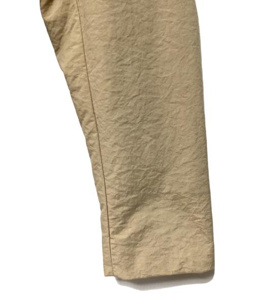 green label relaxing（グリーンレーベルリラクシング）green label relaxing (グリーンレーベルリラクシング) ナイロンオックス ステンカラーコート ベージュ サイズ:Mの古着・服飾アイテム