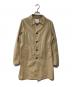 green label relaxing（グリーンレーベルリラクシング）の古着「ナイロンオックス ステンカラーコート」｜ベージュ