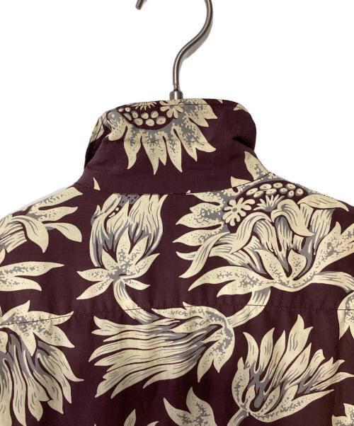 Deluxeware（デラックスウェア）Deluxeware (デラックスウェア) アロハシャツ パープル×アイボリー サイズ:Mediumの古着・服飾アイテム