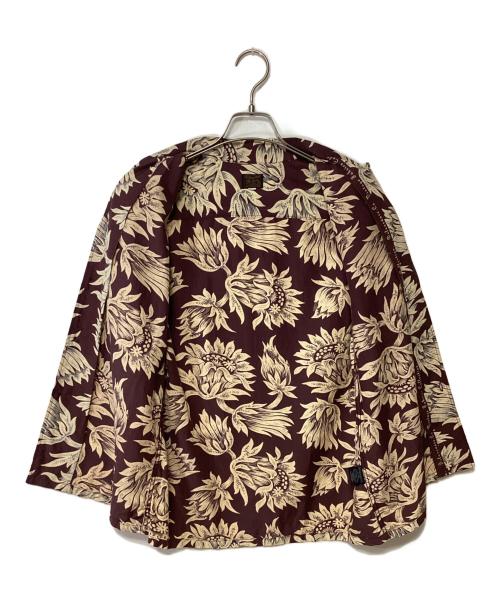 Deluxeware（デラックスウェア）Deluxeware (デラックスウェア) アロハシャツ パープル×アイボリー サイズ:Mediumの古着・服飾アイテム