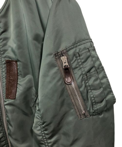 NEIGHBORHOOD（ネイバーフッド）NEIGHBORHOOD (ネイバーフッド) MA-1ジャケット カーキ サイズ:Sの古着・服飾アイテム
