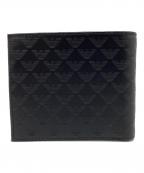 EMPORIO ARMANIエンポリオアルマーニ）の古着「2つ折り財布」｜ブラック