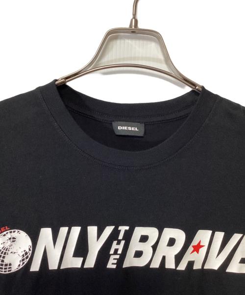 DIESEL（ディーゼル）DIESEL (ディーゼル) Tシャツ ブラック サイズ:SIZE Mの古着・服飾アイテム