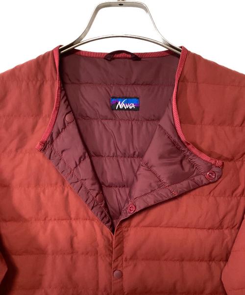 NANGA（ナンガ）NANGA (ナンガ) LOFTMAN別注インナーダウンコート レッド サイズ:XSの古着・服飾アイテム
