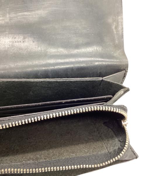 SLOW&CO（スロウアンドコー）SLOW&CO (スロウアンドコー) 2つ折り財布 ブラックの古着・服飾アイテム