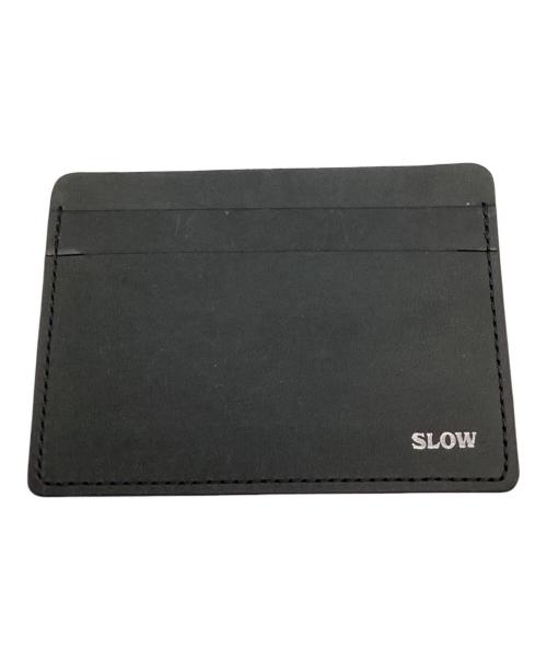 SLOW&CO（スロウアンドコー）SLOW&CO (スロウアンドコー) 2つ折り財布 ブラックの古着・服飾アイテム