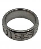 DIESELディーゼル）の古着「ロゴリング」｜シルバー