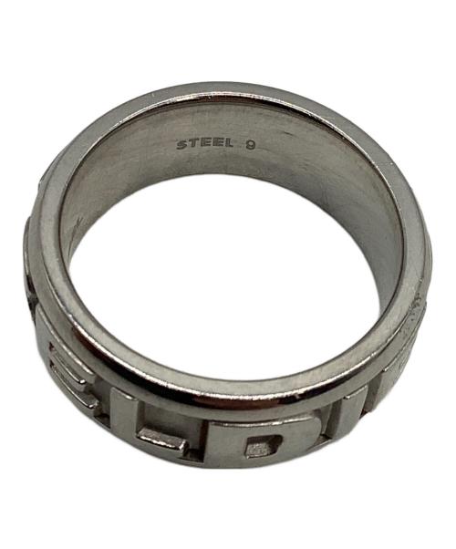 DIESEL（ディーゼル）DIESEL (ディーゼル) ロゴリング シルバー サイズ:表記無しの古着・服飾アイテム