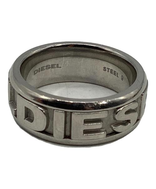 DIESEL（ディーゼル）DIESEL (ディーゼル) ロゴリング シルバー サイズ:表記無しの古着・服飾アイテム
