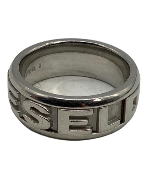 DIESEL（ディーゼル）DIESEL (ディーゼル) ロゴリング シルバー サイズ:表記無しの古着・服飾アイテム