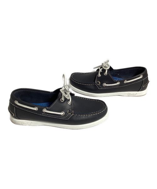 PARABOOT（パラブーツ）PARABOOT (パラブーツ) 45R (フォーティーファイブアール) デッキシューズ ブラック サイズ:3の古着・服飾アイテム