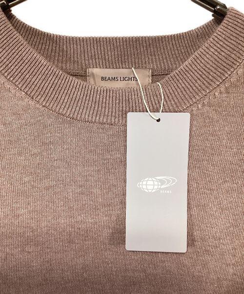 BEAMS Lights（ビームスライト）BEAMS Lights (ビームスライト) ニット ベージュ サイズ:Ｍ 未使用品の古着・服飾アイテム