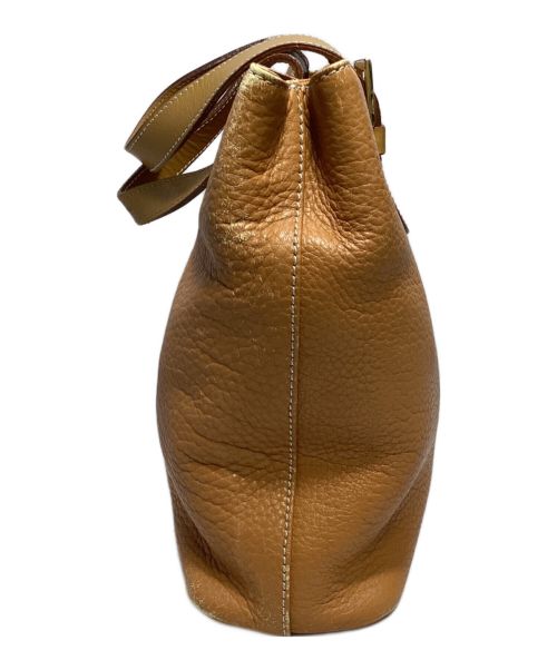 Burberry's（バーバリーズ）Burberry's (バーバリーズ) レザーハンドバッグ キャメルの古着・服飾アイテム