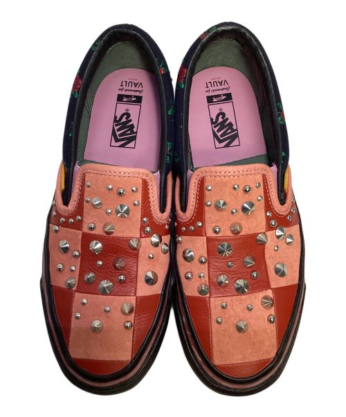 GUCCI（グッチ）GUCCI (グッチ) VANS (バンズ) OG Classic Slip-On レッド×ブラック サイズ:25cmの古着・服飾アイテム