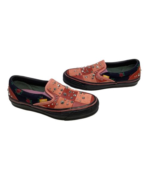 GUCCI（グッチ）GUCCI (グッチ) VANS (バンズ) OG Classic Slip-On レッド×ブラック サイズ:25cmの古着・服飾アイテム