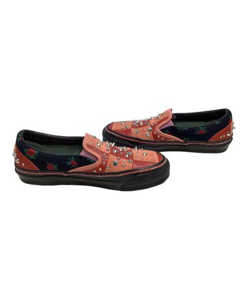 GUCCI（グッチ）GUCCI (グッチ) VANS (バンズ) OG Classic Slip-On レッド×ブラック サイズ:25cmの古着・服飾アイテム