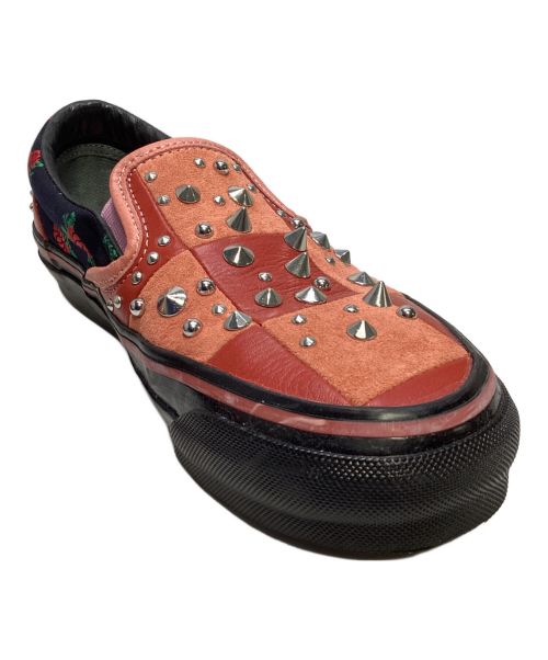 GUCCI（グッチ）GUCCI (グッチ) VANS (バンズ) OG Classic Slip-On レッド×ブラック サイズ:25cmの古着・服飾アイテム