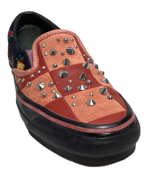 GUCCI（グッチ）GUCCI (グッチ) VANS (バンズ) OG Classic Slip-On レッド×ブラック サイズ:25cmの古着・服飾アイテム