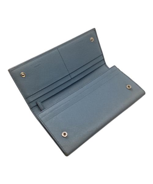 PRADA（プラダ）PRADA (プラダ) 長財布 スカイブルーの古着・服飾アイテム
