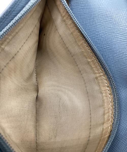 PRADA（プラダ）PRADA (プラダ) 長財布 スカイブルーの古着・服飾アイテム