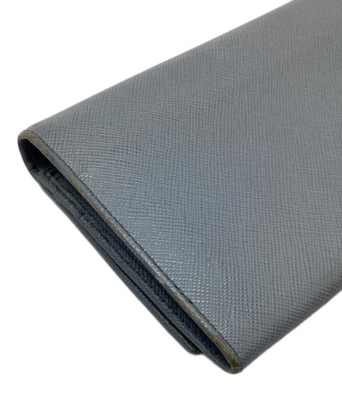 PRADA（プラダ）PRADA (プラダ) 長財布 スカイブルーの古着・服飾アイテム