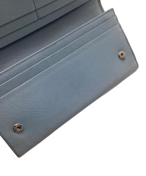 PRADA（プラダ）PRADA (プラダ) 長財布 スカイブルーの古着・服飾アイテム