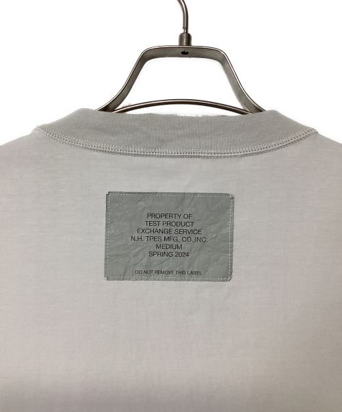 N.HOOLYWOOD（エヌ ハリウッド）N.HOOLYWOOD (エヌ ハリウッド) TEST PRODUCT EXCHANGE SERVICE T-SHIRT グレー サイズ:38の古着・服飾アイテム