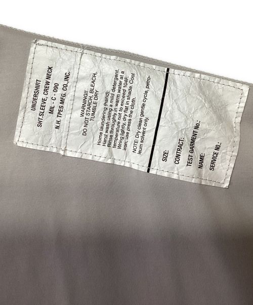 N.HOOLYWOOD（エヌ ハリウッド）N.HOOLYWOOD (エヌ ハリウッド) TEST PRODUCT EXCHANGE SERVICE T-SHIRT グレー サイズ:38の古着・服飾アイテム